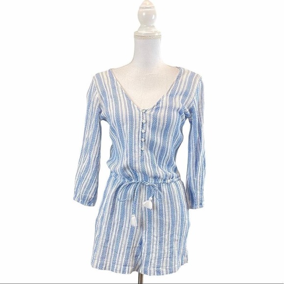 J Crew Textured Romper Short XXS - Picture 2 of 7